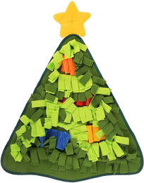 Produktbild von PLAY Schnüffelteppich Christmas Tree Intelligenzspielzeug für Hunde in Grün