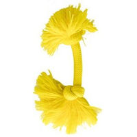 Produktbild von Playology Dri-Tech Rope Chicken Kauspielzeug für Hunde mit Hähnchenaroma Größe M