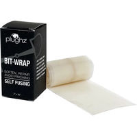 Produktbild von Plughz BitWrap Silikon Gebiss Bandage für Pferde Weiß Transparent 5 cm x 90 cm - 5 cm