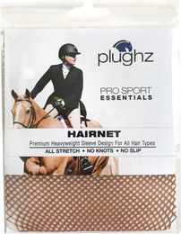 Plughz Haarnetz für Reiter hellbraun – Bild 1 von 1