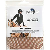 Produktbild von Plughz Haarnetz für Reiter hellbraun