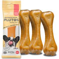 Produktbild von Plutos Käse-Kauknochen Lachs laktosefrei und getreidefrei Größe L - 80 g