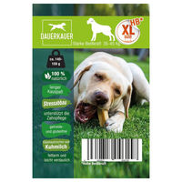 Produktbild von PLUTOS Käsekauknochen Hundesnack ohne Farb- und Aromastoffe sowie Konservierungsstoffe Größe XL - 140 g