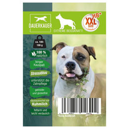 PLUTOS Kausnack Käsekauknochen für Hunde ohne Farb- und Aromastoffe sowie Konservierungsstoffe Größe Groß - 180 g – Bild 1 von 10