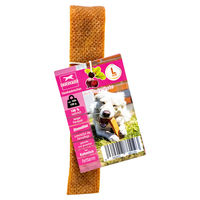 Produktbild von PLUTOS Kausnack Käseknochen Rote Bete für Hunde Größe L - 100 g
