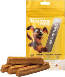 Produktbild von Plutos Kausnack Sticks Käse und Huhn getreidefrei und laktosefrei 190 g - 4 x 160 g