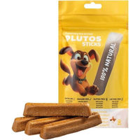 Produktbild von Plutos Kausnack Sticks Käse und Huhn getreidefrei und laktosefrei 190 g - 4 x 160 g
