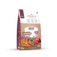 Produktbild von Pokusa Premium Selection Getrocknetes Hundefutter Rind und Schwein Adult Getreidefrei Hypoallergen Glutenfrei 12 kg