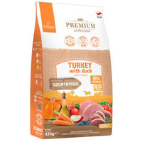 Produktbild von Pokusa Premium Selection Trockenfutter Pute und Ente für erwachsene Hunde getreidefrei und hypoallergen 12 kg