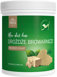 Pokusa RawDietLine Brewer's Yeast Nahrungsergänzungsmittel für Hunde und Katzen zur Vitalität 1000g – Bild 1 von 2