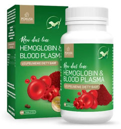 Pokusa RawDietLine Hämoglobin und Blutplasma 120 Tabletten Barf Ergänzung für Hunde und Katzen – Bild 1 von 1