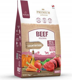 Pokusa Trockenfutter Rind und Schwein für erwachsene Hunde getreidefrei und hypoallergen 3 kg – Bild 1 von 1