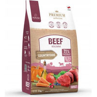 Produktbild von Pokusa Trockenfutter Rind und Schwein für erwachsene Hunde getreidefrei und hypoallergen 3 kg
