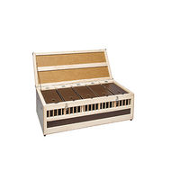 Produktbild von Polmark Taubentransportkorb aus Holz mit 2 Abteilungen in Natur Braun