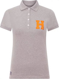 Produktbild von Polo-Shirt Hagg für Damen in Grau Größe XS