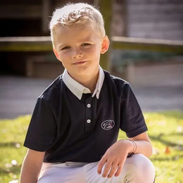 Produktbild von Polo Turniersport Reiten Jump'In Gaston Reitshirt für Kinder aus Polyester