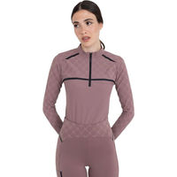 Produktbild von Poloshirt Damen Langarm Monogramm HW26 Antler Größe S