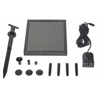 Produktbild von Pontec PondoSolar 150 Solar-Wasserspielset für den Gartenteich in Schwarz