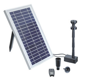 Pontec PondoSolar 600 Control Solar-Wasserspielpumpe für den Teich in Schwarz – Bild 1 von 6