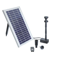 Produktbild von Pontec PondoSolar 600 Control Solar-Wasserspielpumpe für den Teich in Schwarz
