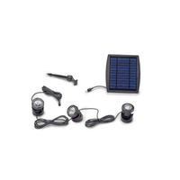 Produktbild von Pontec PondoSolar LED Set 3 Solar Teich- und Gartenbeleuchtung 2.5 W Schwarz