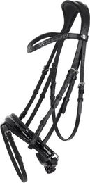 Produktbild von Pony Trense QHP aus Leder in Schwarz