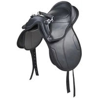 Produktbild von Ponysattel HKM Starter aus Kunstleder in Schwarz
