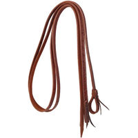 Produktbild von Pool's 3230 Barbwire Lederzügel für Pferde in Braun
