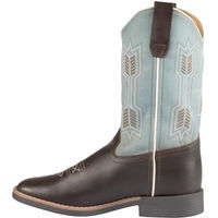 Produktbild von Pool's Arrow Western-Reitstiefel für Kinder aus Kunstleder in Braun Größe 36