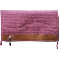 Produktbild von Pool's Barbwire Westernteppich für Pferde aus Wolle in Lila und Rosa
