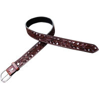 Produktbild von Pool's Bicolor Ledergürtel Unisex Braun 107 cm
