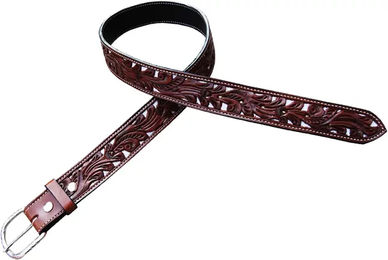 Produktbild von Pool's Bicolor Ledergürtel Unisex Braun 97 cm