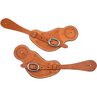 Produktbild von Pool's Breitfangriemen für Pferde aus Leder in Beige und Braun