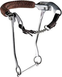 Produktbild von Pool's C/Nasalina Hackamore für Pferde aus Leder in Braun