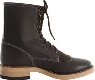 Pool's Casual West Eq300 Stiefeletten aus Leder und Gummi in Braun Unisex Größe 46 – Bild 1 von 1