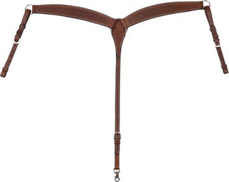 Produktbild von Pool's Deluxe Jagdhalsband für Pferde aus Leder in Braun