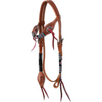 Produktbild von Pool's Deluxe Western-Trense aus Leder in Beige und Braun