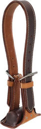 Produktbild von Pool's Fliegenschutz-Halsband für Pferde aus Leder in Braun