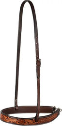 Produktbild von Pool's Floral Western Reithalfter für Pferde aus Leder in Braun