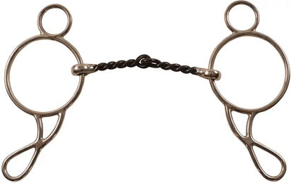 Produktbild von Pool's Gonzales Western-Snapp für Pferde aus Edelstahl 12,5 cm