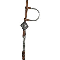 Produktbild von Pool's Jagdhalsband für Pferde aus Leder in Braun