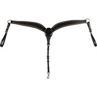Produktbild von Pool's Jagdhalsring für Pferde aus Kunstleder in Schwarz