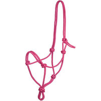 Produktbild von Pool's Knotenhalfter für Pferde aus Seil in Rosa
