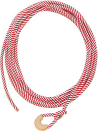 Produktbild von Pool's Latigo Hobble Kordel für Pferde aus Leder in Rot