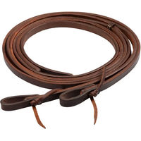 Produktbild von Pool's Lederzügel für Pferde Braun 5/8"