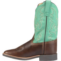 Produktbild von Pool's Monterey Western-Reitstiefel für Kinder in Braun und Bunt Größe 34
