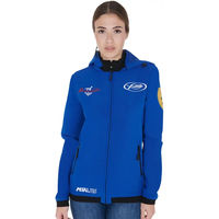 Produktbild von Pool's Multilogo Reitjacke für Pferde und Reiter Unisex Blau wasserabweisend Fleece Größe L