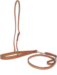 Produktbild von Pool's Naseneisen und Zügel für Pferde aus Leder in Braun