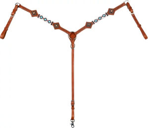 Pool's Oceano Western-Halsband für Pferde aus Leder – Bild 1 von 1