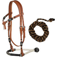 Produktbild von Pool's Reitgebiss mit Zügel aus Leder in Braun